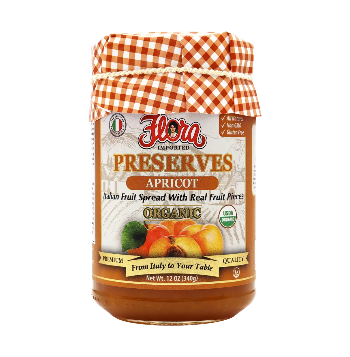 Organic Apricot Preserves image 0