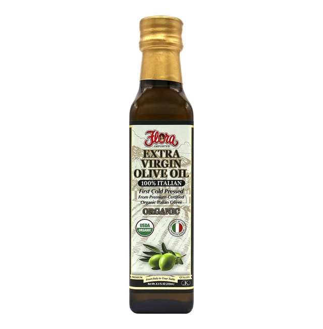 100% Italian Organic Extra Virgin Olive Oil - 8.5oz image 0