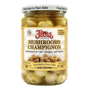 Mushrooms Champignon - Marinated in Oil, Vinegar, and Spices image 0