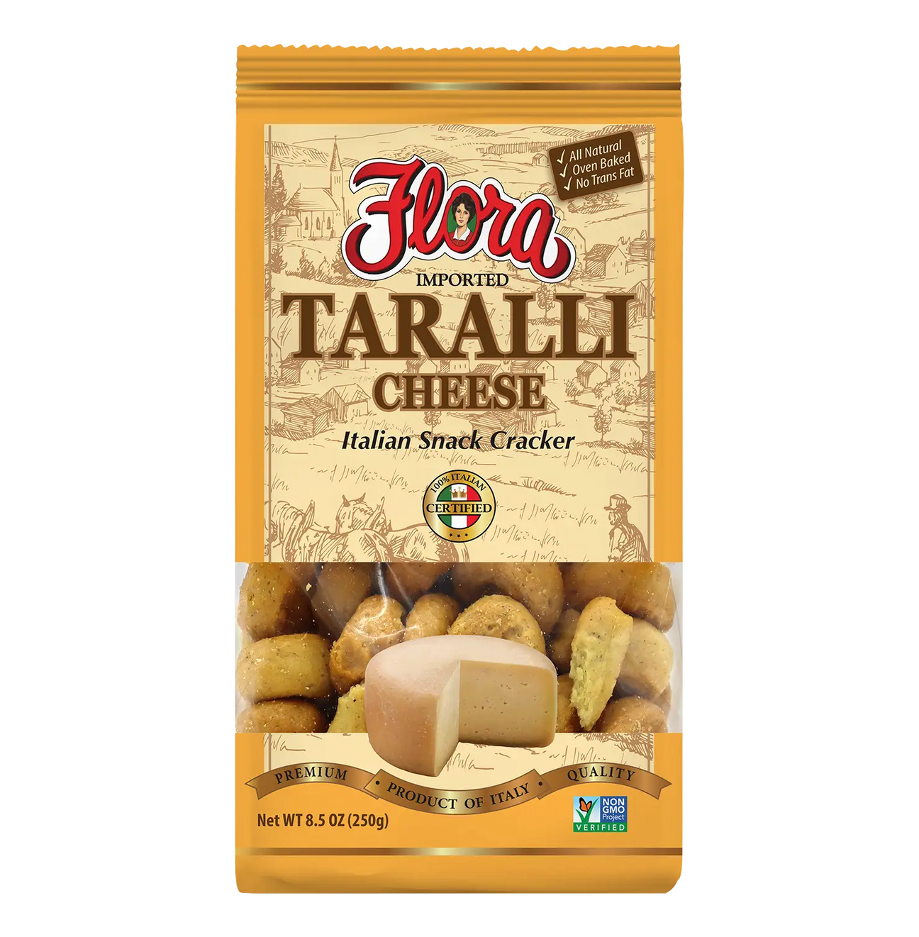 Taralli Cheese ‚Äì Italian Snack Crackers image 0