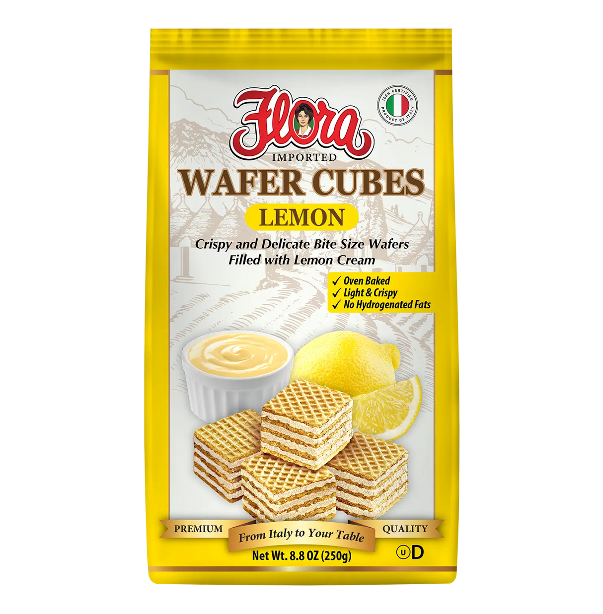 Wafers Cubes - Lemon image 0