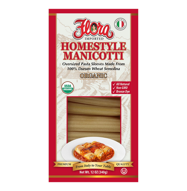 Homestyle Organic Manicotti image 0