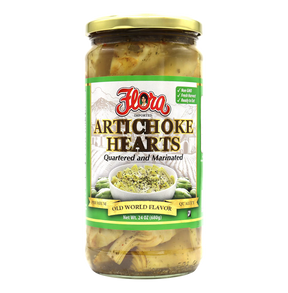 Artichokes Hearts Quartered &amp; Marinated - 24oz image 0