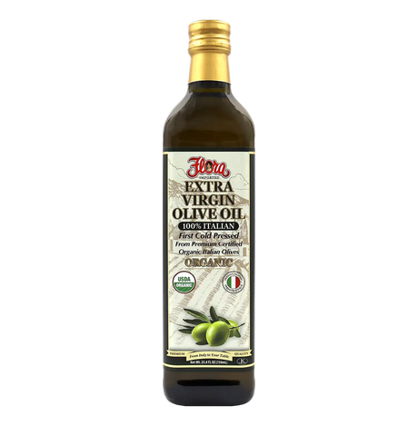 100% Italian Organic Extra Virgin Olive Oil - 25.4oz image 0