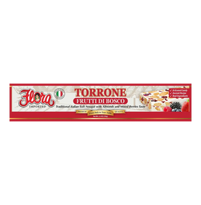 Torrone Frutti di Bosco ‚Äì Italian Soft Nougat with Almonds & Mixed Berries (5.3oz) image 0