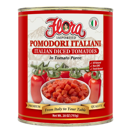Italian Petite Diced Tomatoes - 28oz image 0