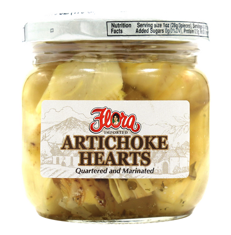 Artichoke Hearts Quartered &amp; Marinated - 6oz image 0