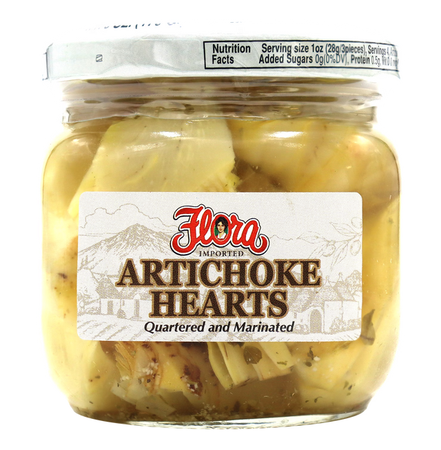 Artichoke Hearts Quartered &amp; Marinated - 6oz image 0
