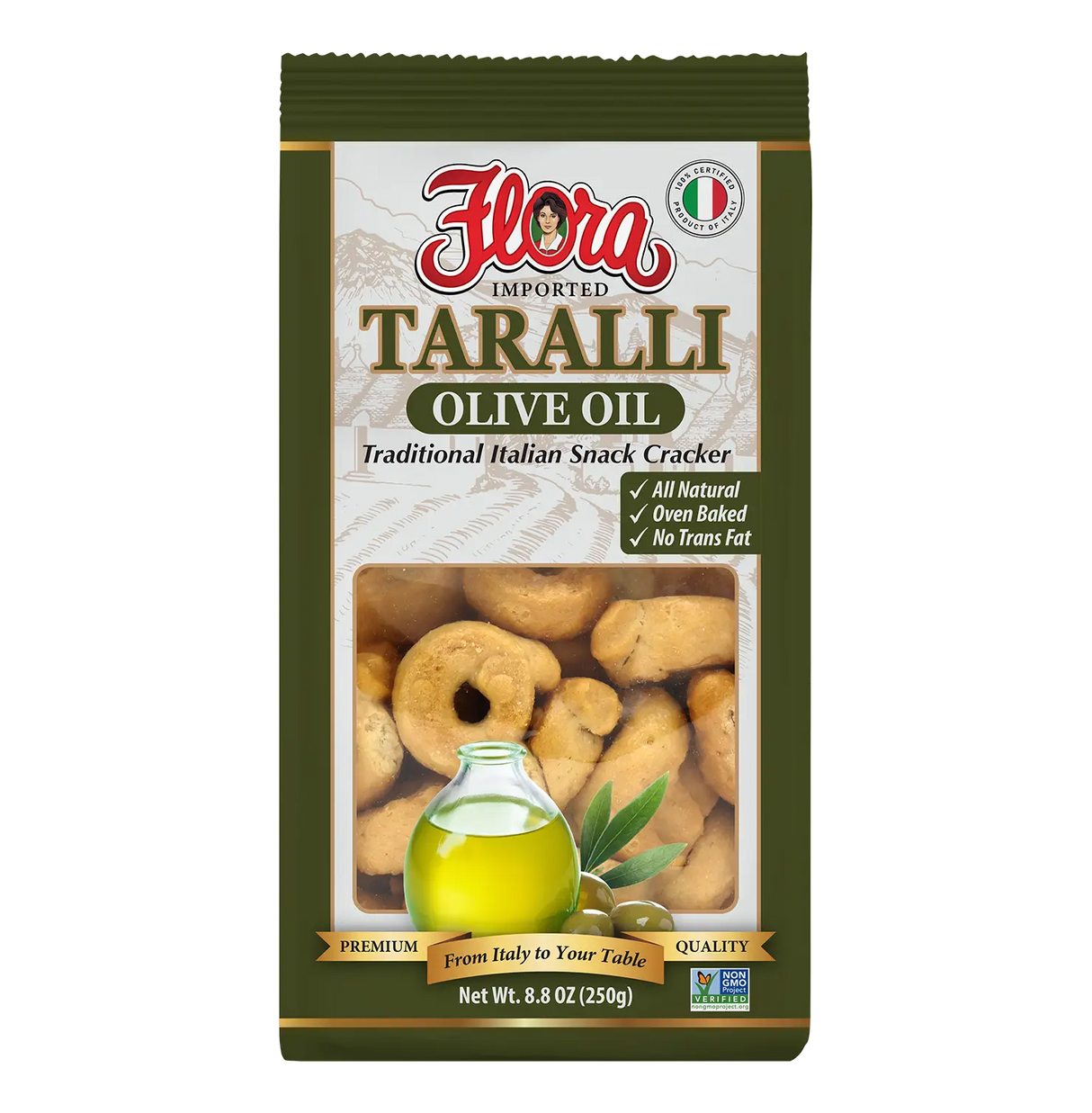 Taralli Olive Oil ‚Äì Italian Snack Crackers image 0
