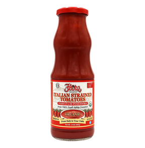 Organic Strained Italian Tomatoes - 24oz image 0