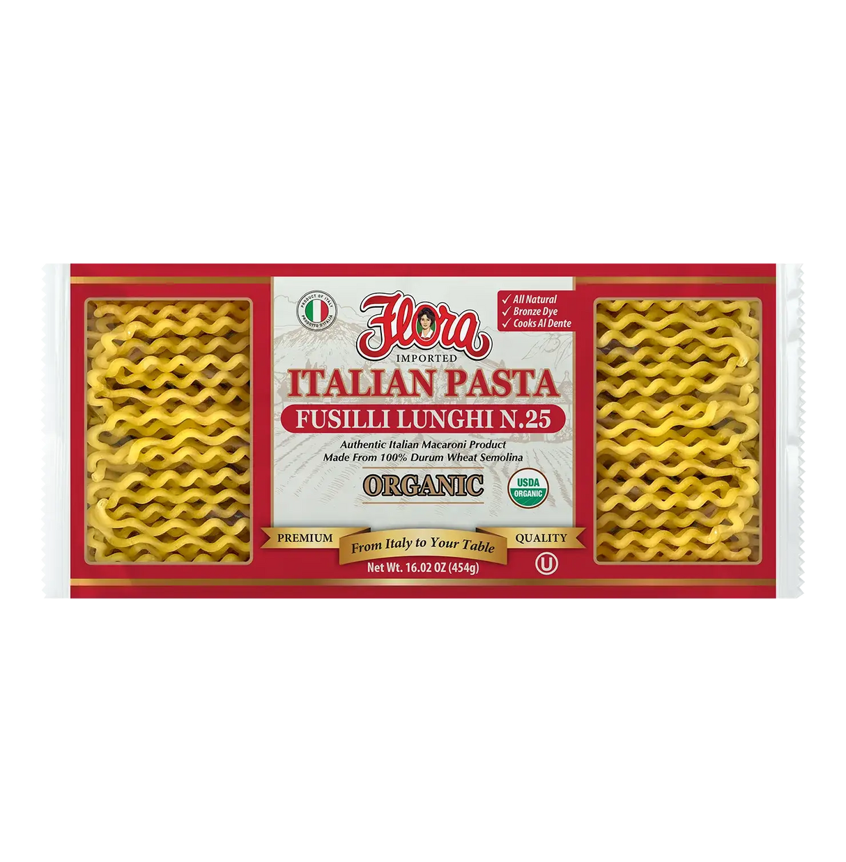 Fusilli Lunghi Organic Pasta #25 image 0