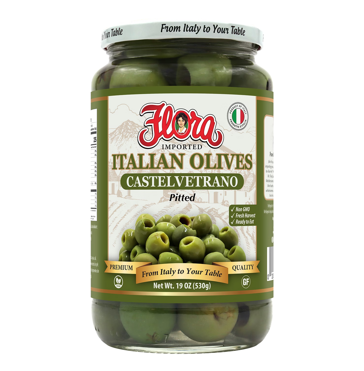 Castelvetrano Sicilian Olives Pitted image 0