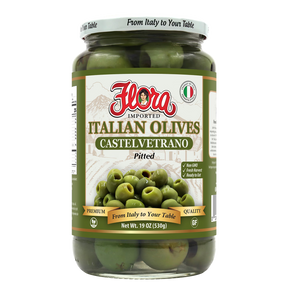 Castelvetrano Sicilian Olives Pitted image 0