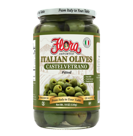 Castelvetrano Sicilian Olives Pitted image 0