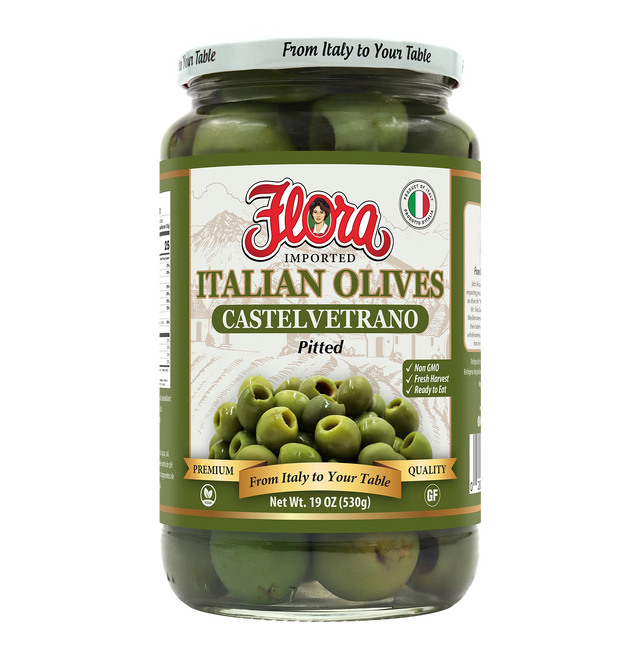 Castelvetrano Sicilian Olives Pitted image 0