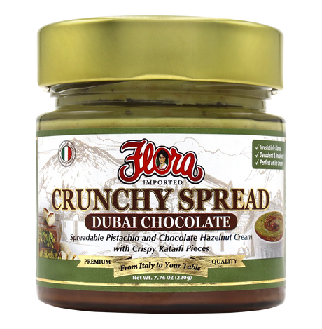 Dubai Chocolate Crunchy Spread - 7.76oz image 0