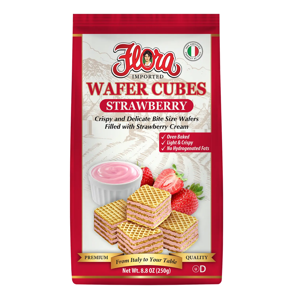 Wafers Cubes - Strawberry image 0