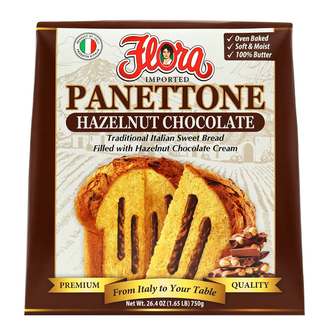 Panettone Hazelnut Chocolate - Gianduia image 0