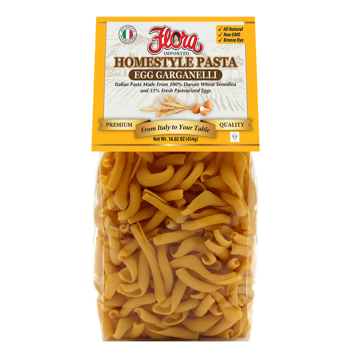 Homestyle Egg Garganelli image 0