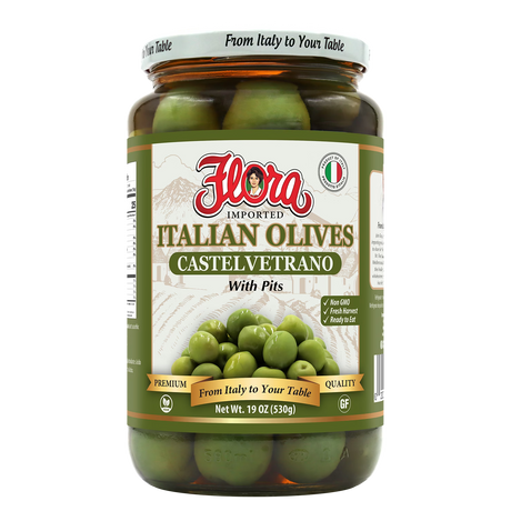 Castelvetrano Sicilian Olives with Pits image 0