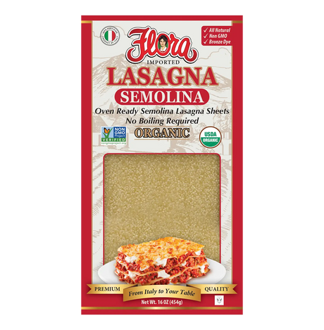Lasagna Semolina Sheets Oven Ready image 0
