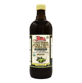 Unfiltered Extra Virgin Italian Organic Olive Oil - 1L image 0