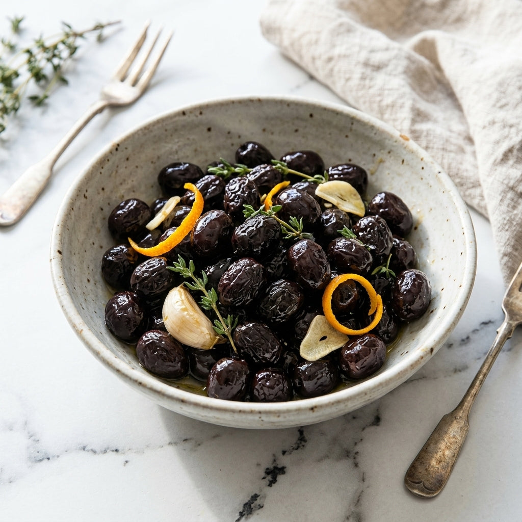 Oil Cured Moroccan Olives – Flora Foods
