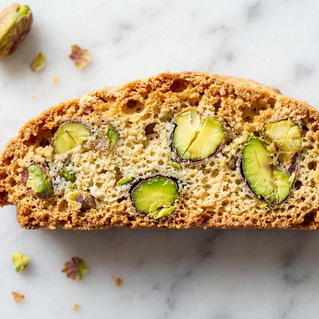 Biscotti - Pistachio – Flora Foods