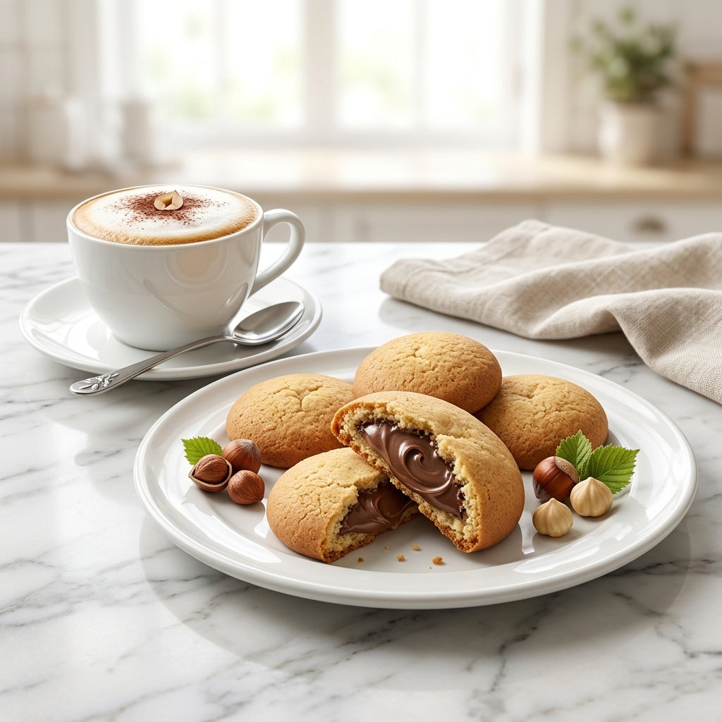 Cream Filled Cookies - Hazelnut – Flora Foods