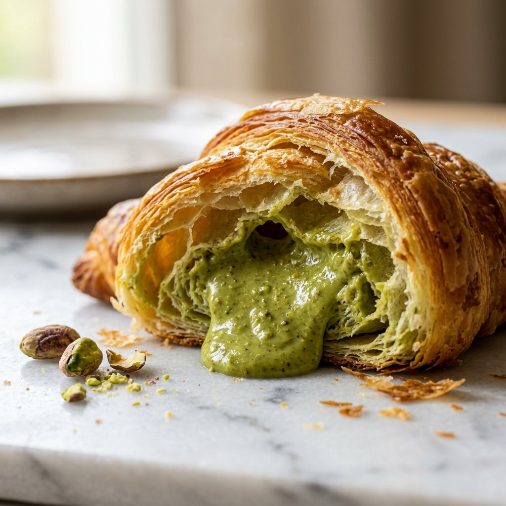 スミス M.S.L.C Green Croissant 11 Pistachio Croissants – Flora Foods