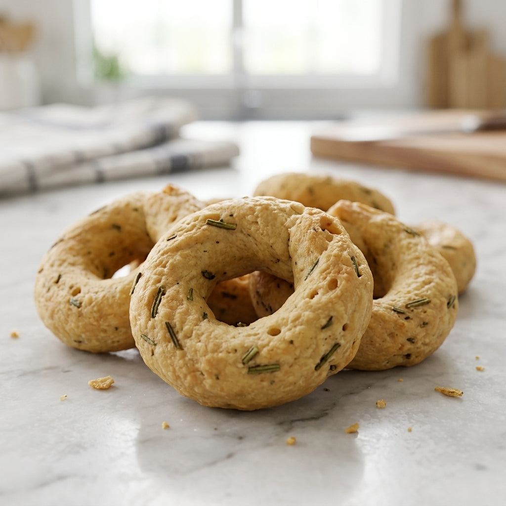 Taralli Rosemary - Italian Snack Crackers – Flora Foods