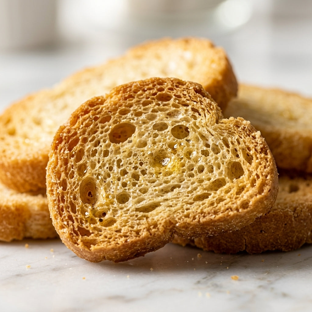 オーストリッチフロート Organic Bruschette Mini Toasts - Olive Oil – Flora Foods