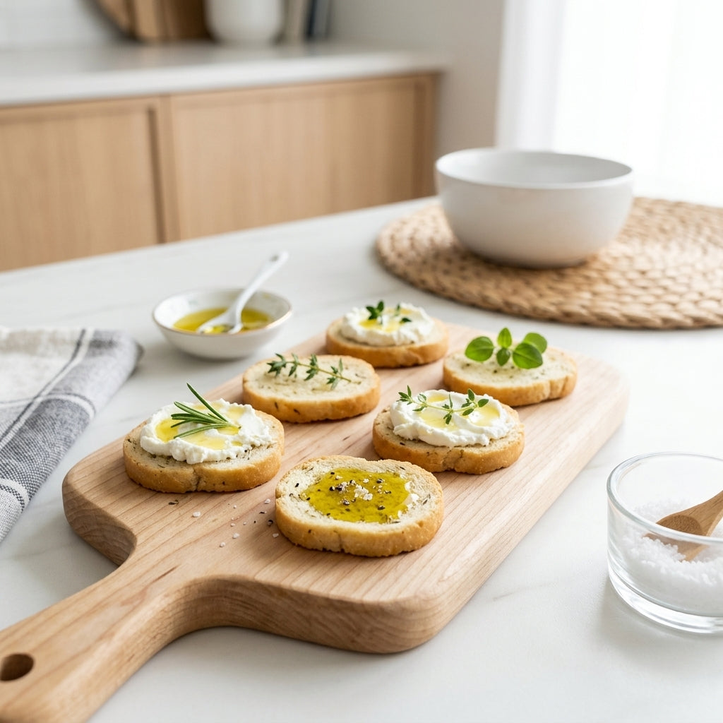 Organic Bruschette Mini Toasts - Rosemary – Flora Foods