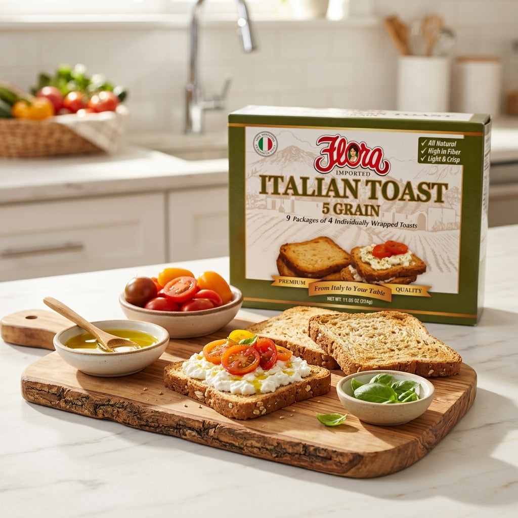 Italian Toast - 5 Grain – Flora Foods