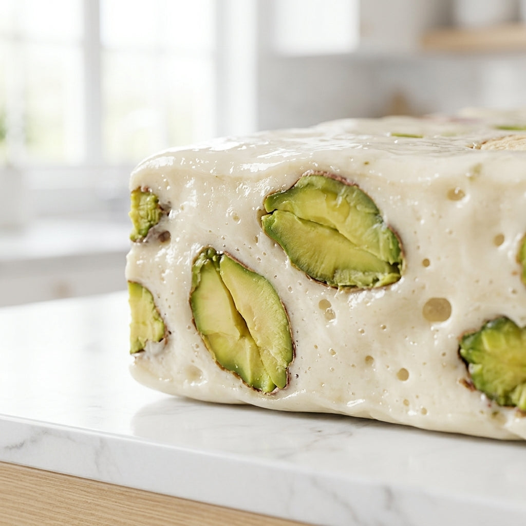 Torrone Pistacchio - Italian Soft Nougat with Pistachios (5.3oz