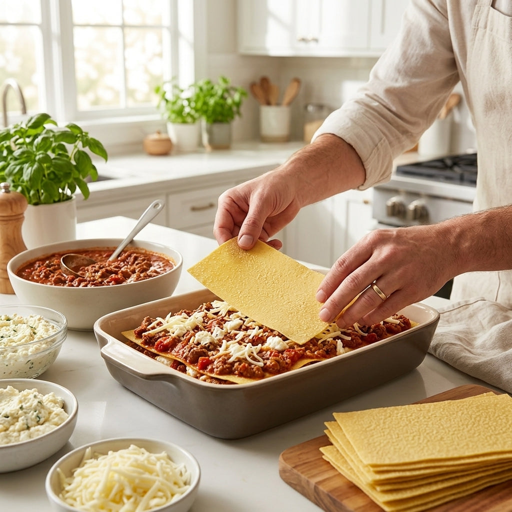 Lasagna All'uovo - Oven Ready Egg Lasagna Sheets – Flora Foods
