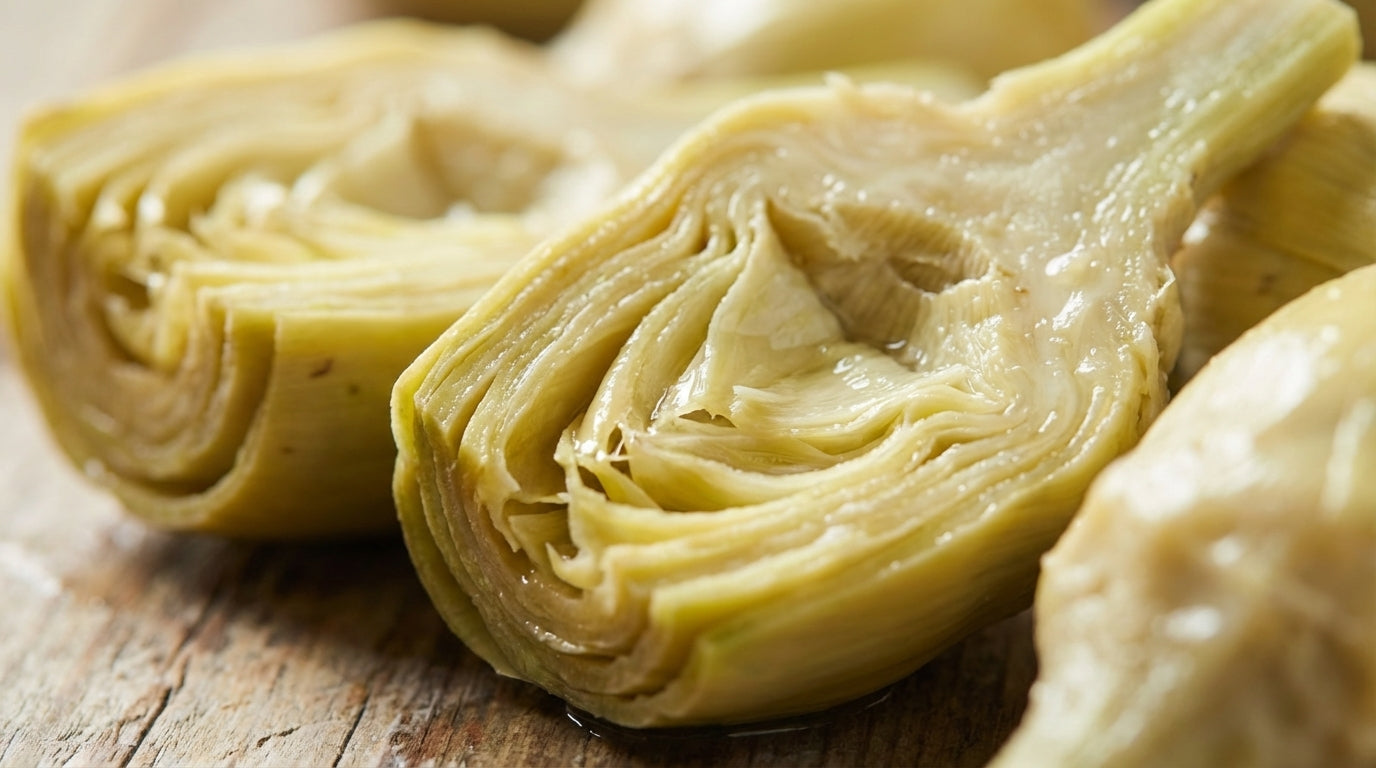 Artichoke Hearts Whole in Brine - 14oz – Flora Foods