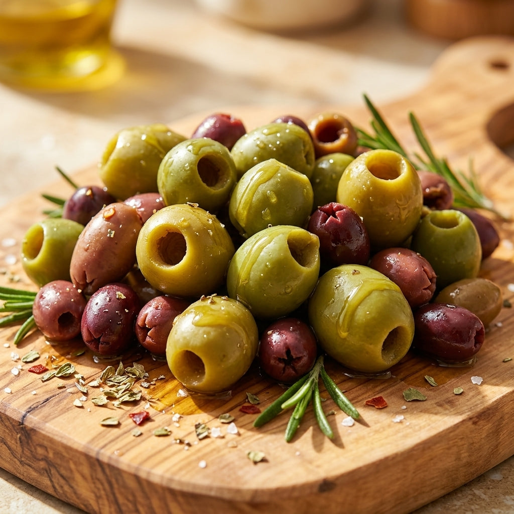 Italian Olives Medley Pitted – Flora Foods