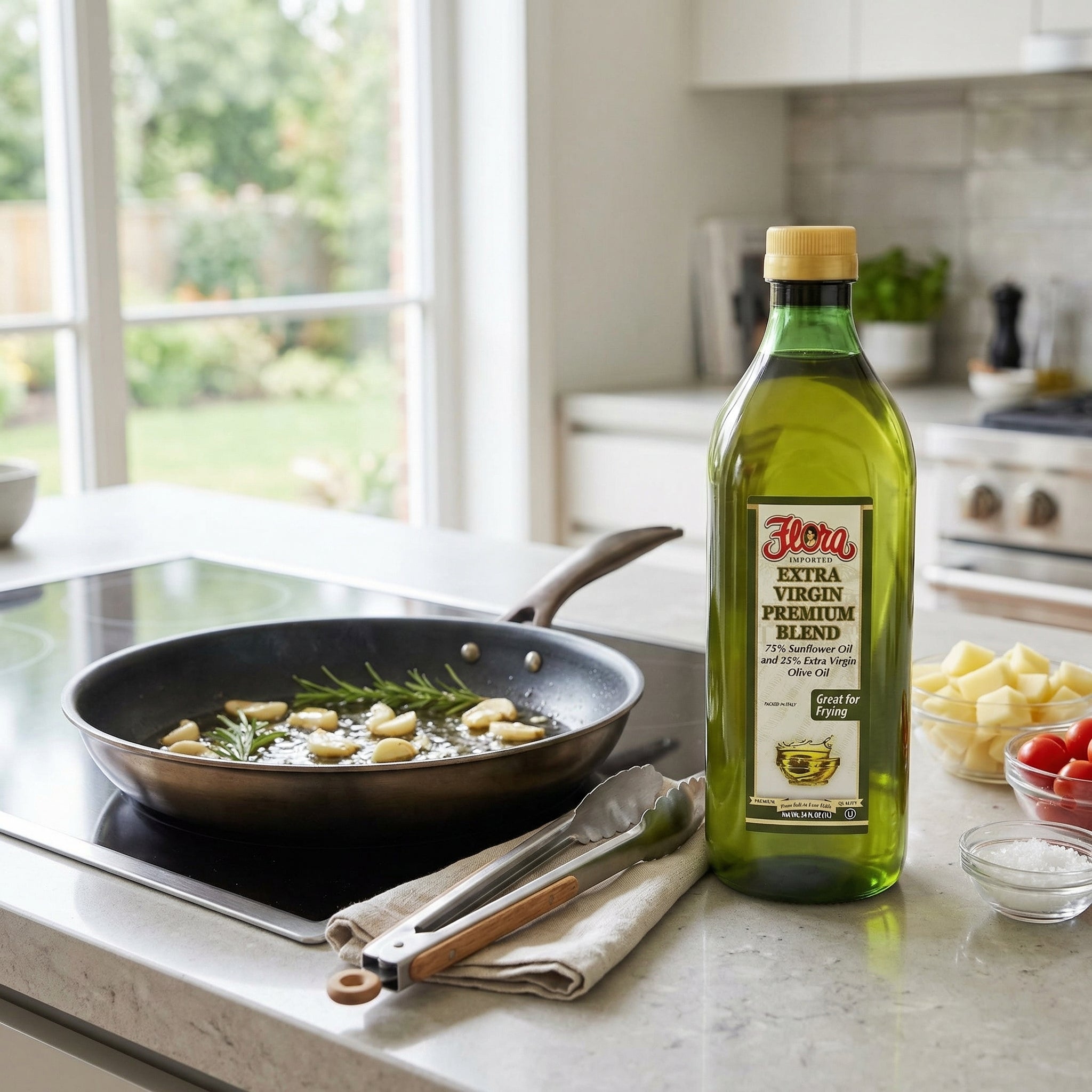 Extra Virgin Premium Blend 75% Sunflower Oil 25% E.V.O.O. - 1L