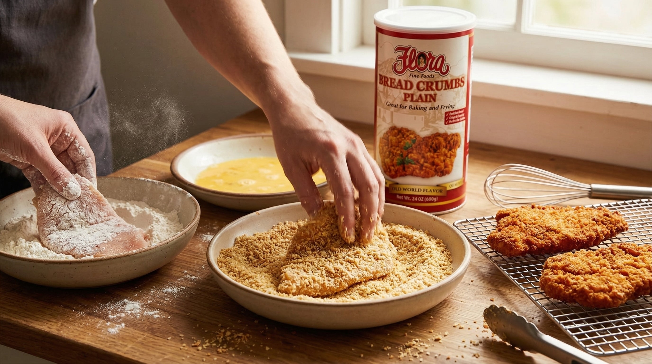 Plain Bread Crumbs – Flora Foods