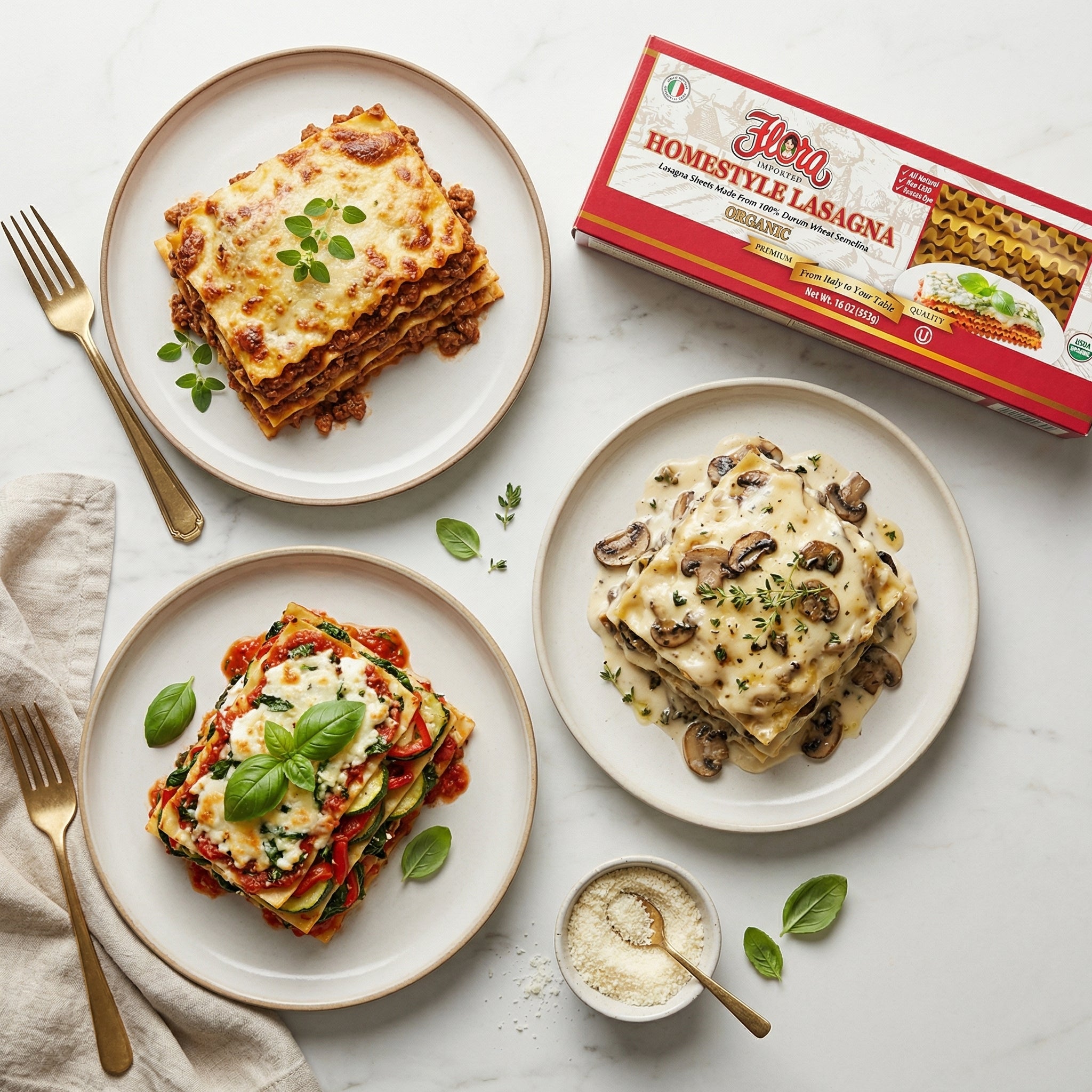 Homestyle Lasagna – Flora Foods