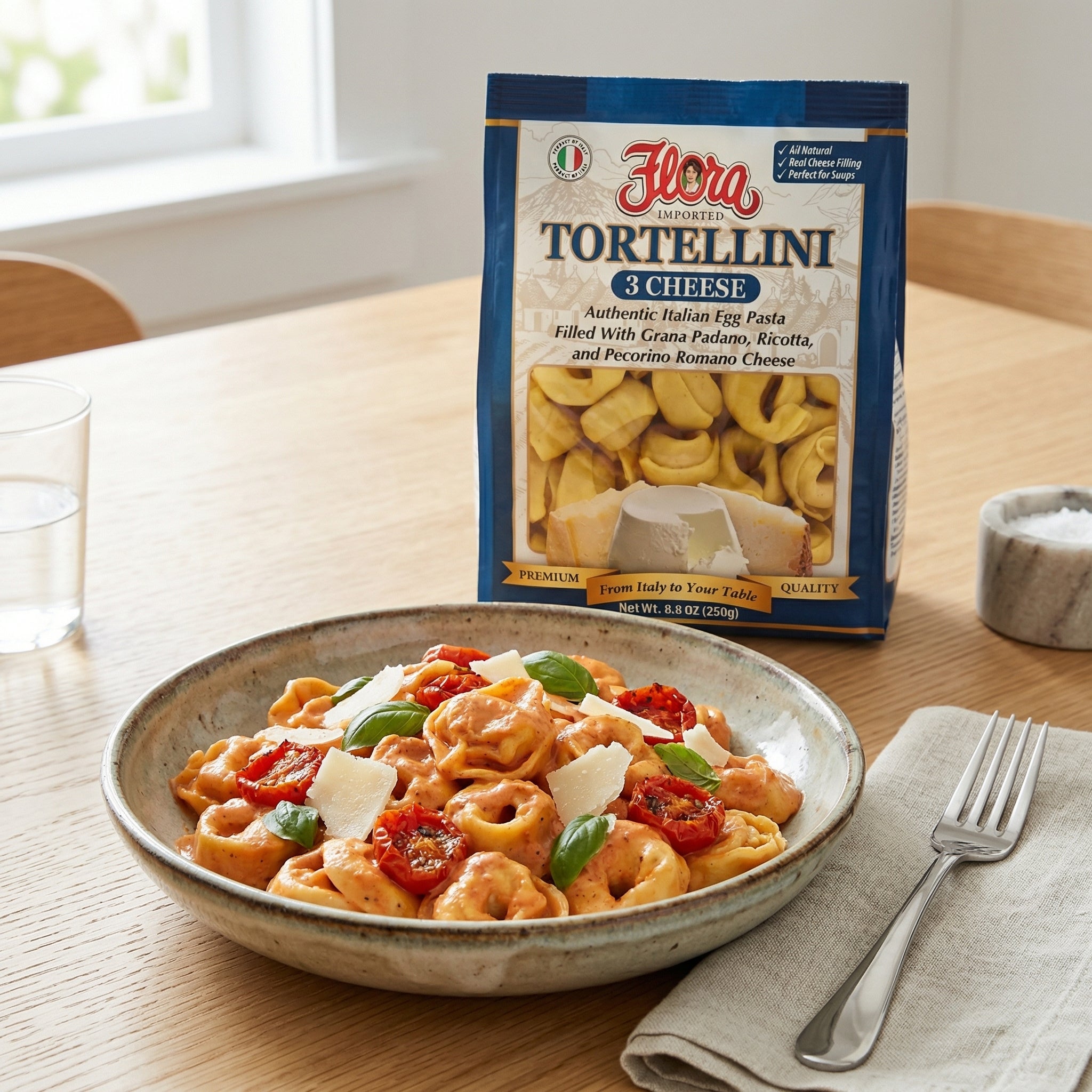 Tortellini 3 Cheese – Flora Foods