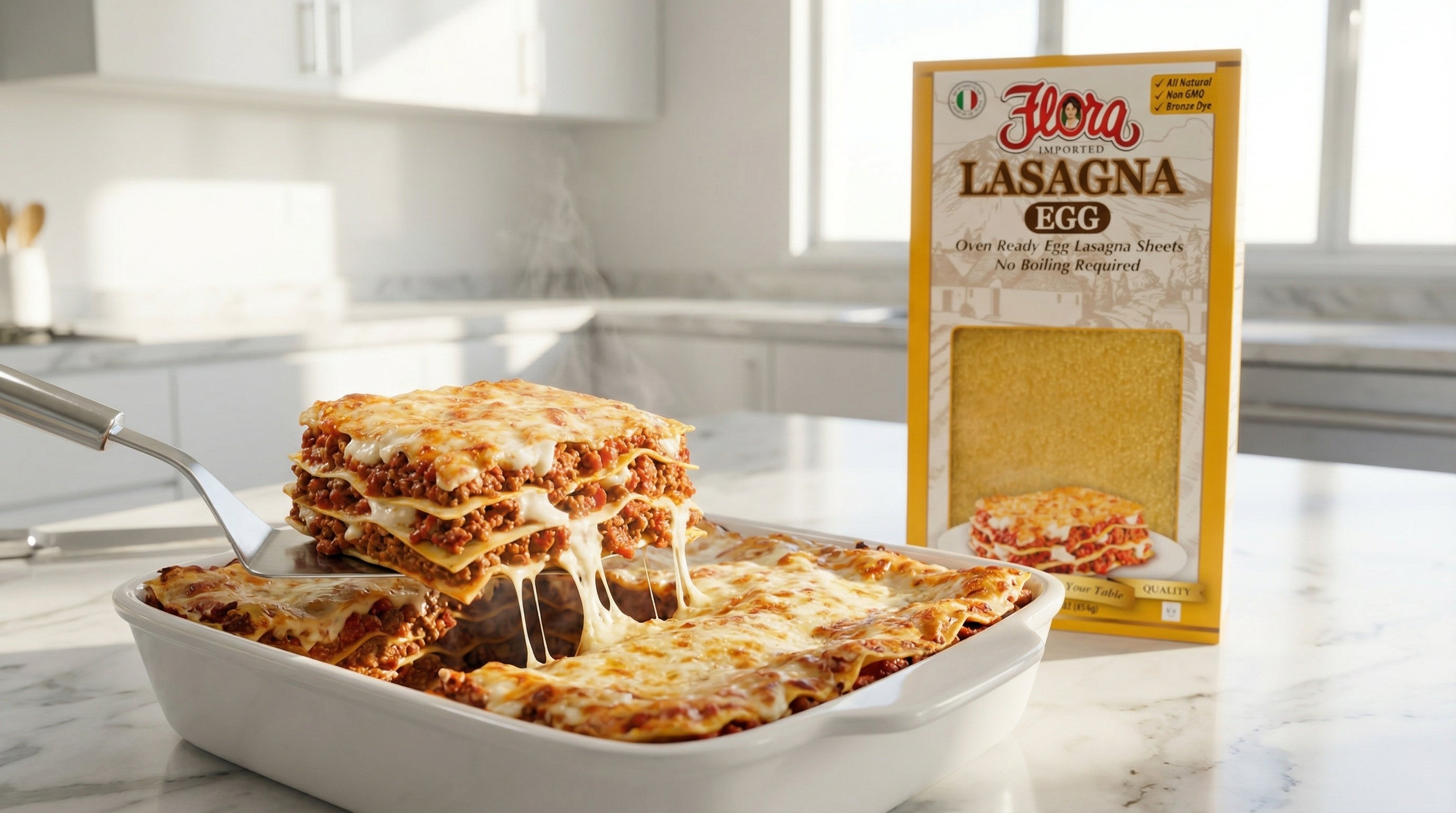 FRAGRANTE FILANDA LANA  500ml 2本 Lasagna All'uovo - Oven Ready Egg Lasagna Sheets – Flora Foods