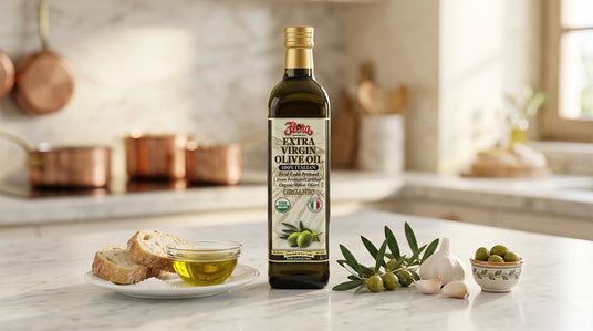 100% Italian Organic Extra Virgin Olive Oil - 16.9oz Flora Foods 100% Italian Organic Extra Virgin Olive Oil - 16.9oz Flora Foods