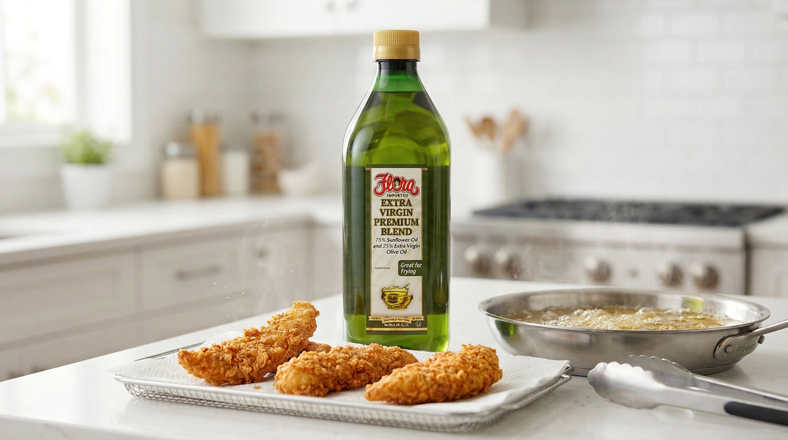 Extra Virgin Premium Blend 75% Sunflower Oil 25% E.V.O.O. - 1L