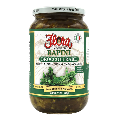 Rapini (Broccoli Rabe) ‚Äì Saut√©ed in Olive Oil &amp; Garlic image 0