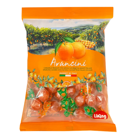 LiKing Arancini Sparkling Orange Candies image 0