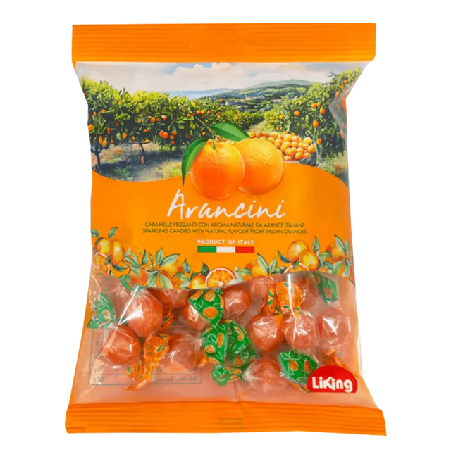 LiKing Arancini Sparkling Orange Candies image 0