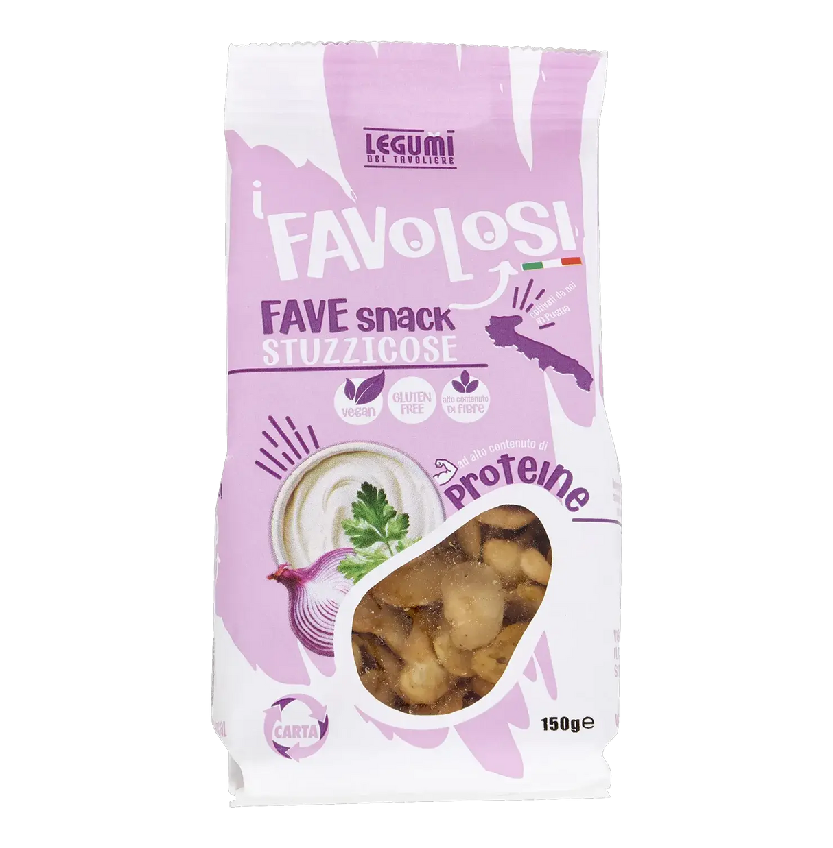I Favolosi Fave Snack Mediterranean Herbs ‚Äì 150g image 0