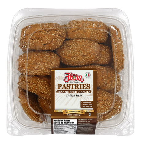 Sicilian Style Sesame Seeded Cookies image 0